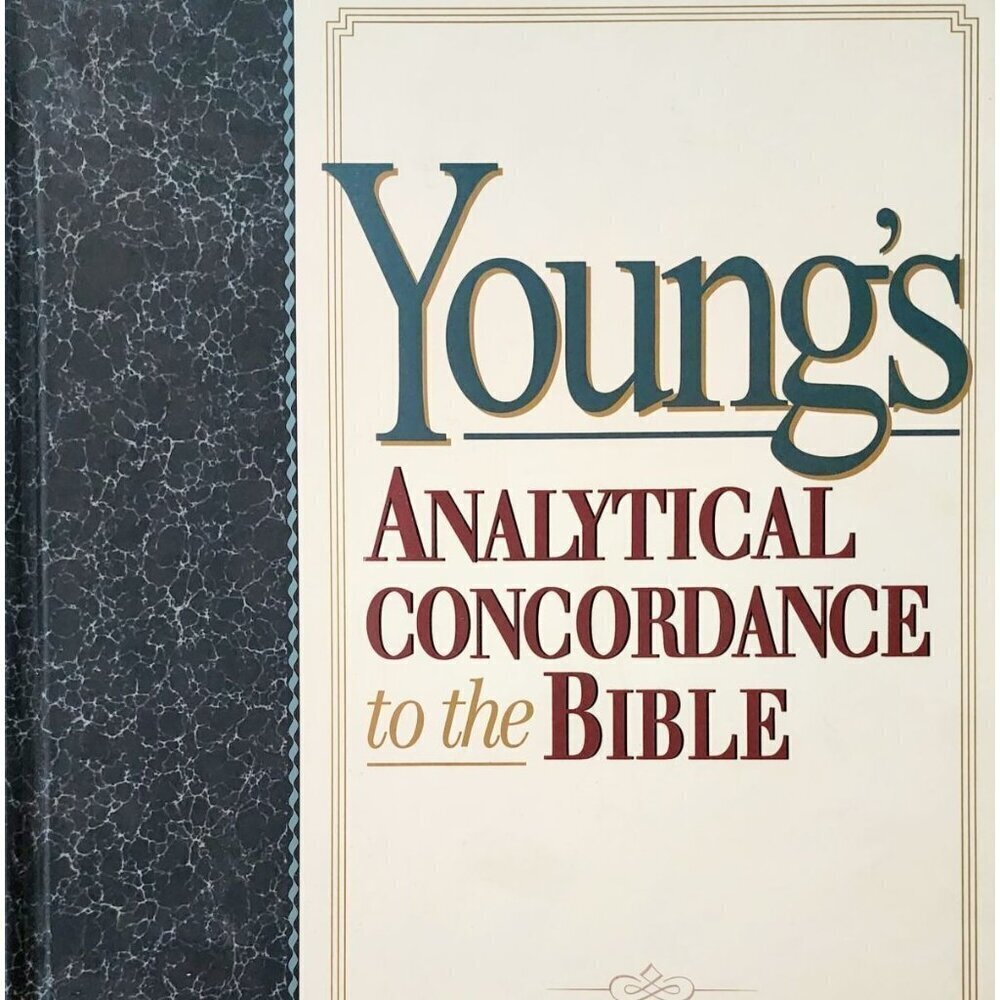 2018 Young's Analytical Concordance To The Bible XL HC 1st Hendrickson Print HBS